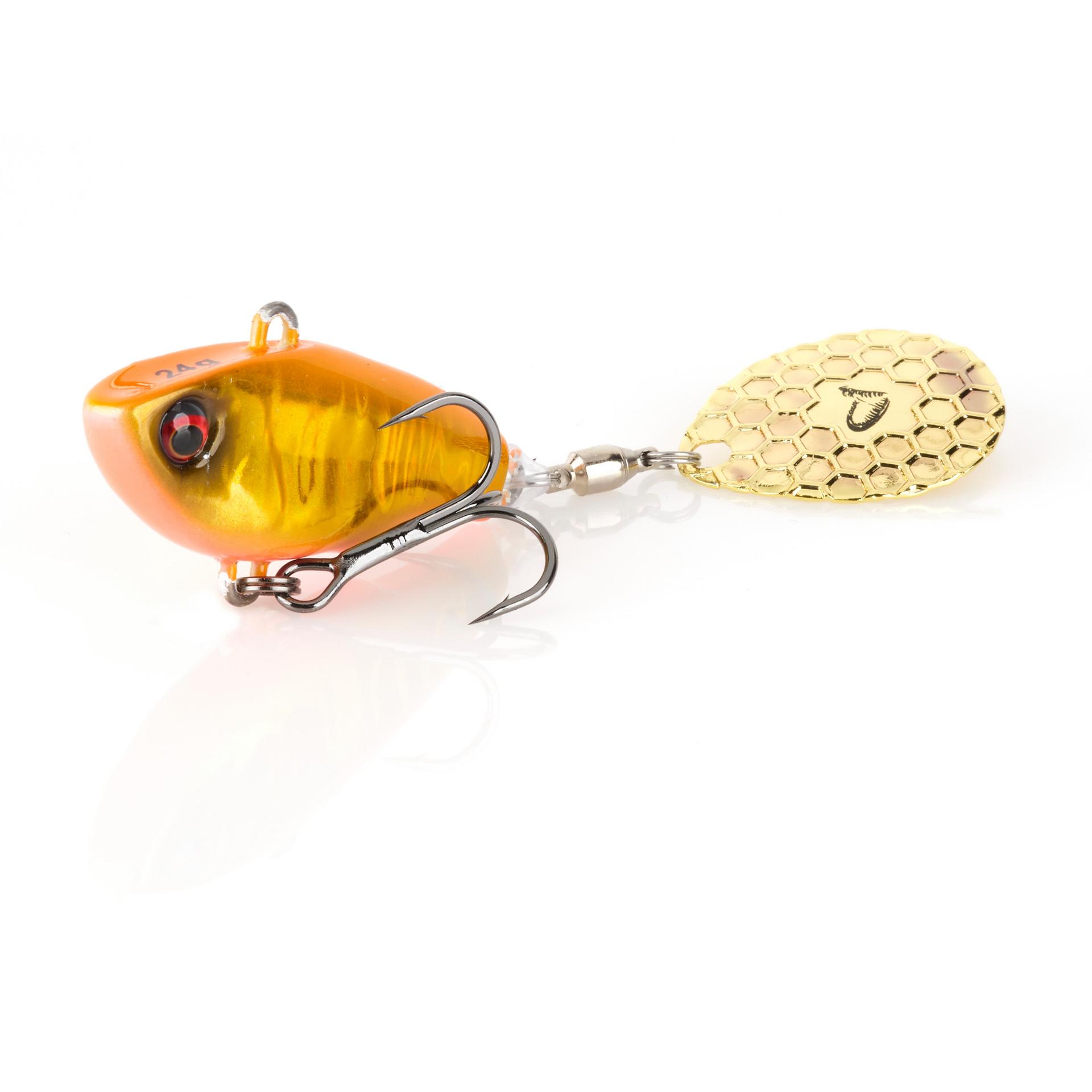 savage gear jig spinner Fat Tail Spin Orange/Gold / 3/10 oz