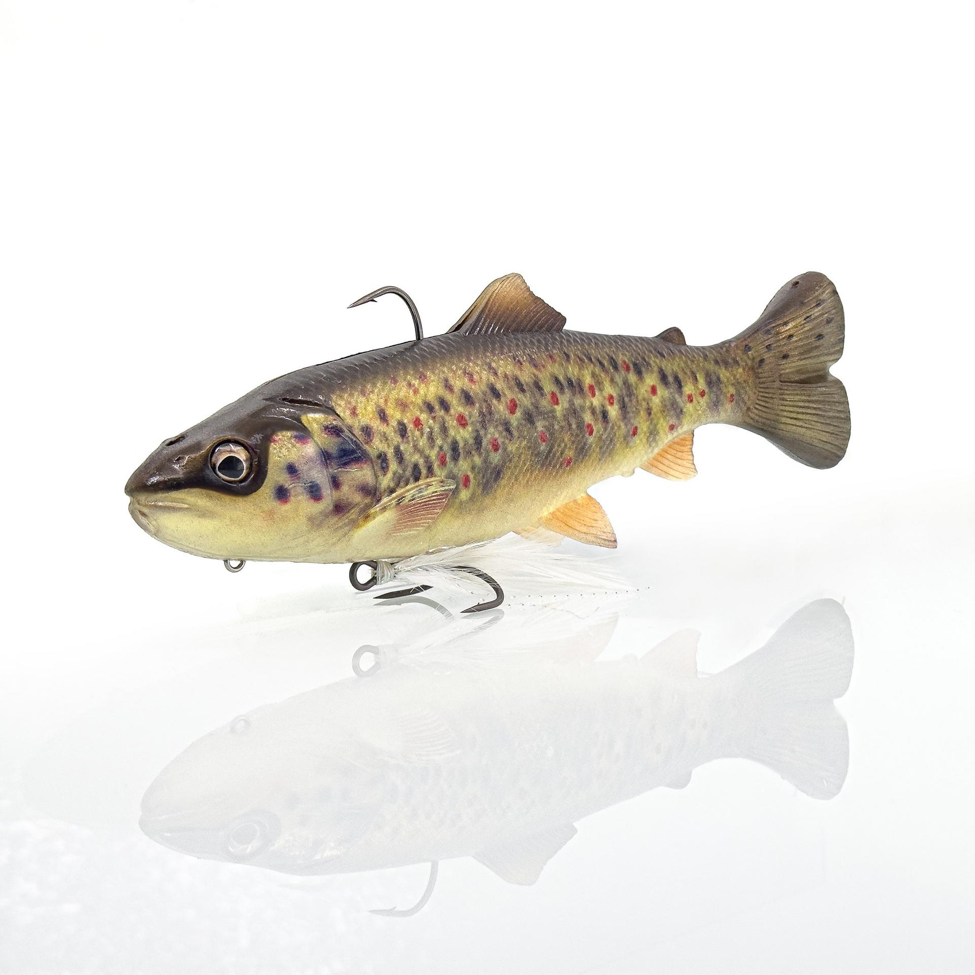 3D Line Thru Pulse Tail Trout Pro