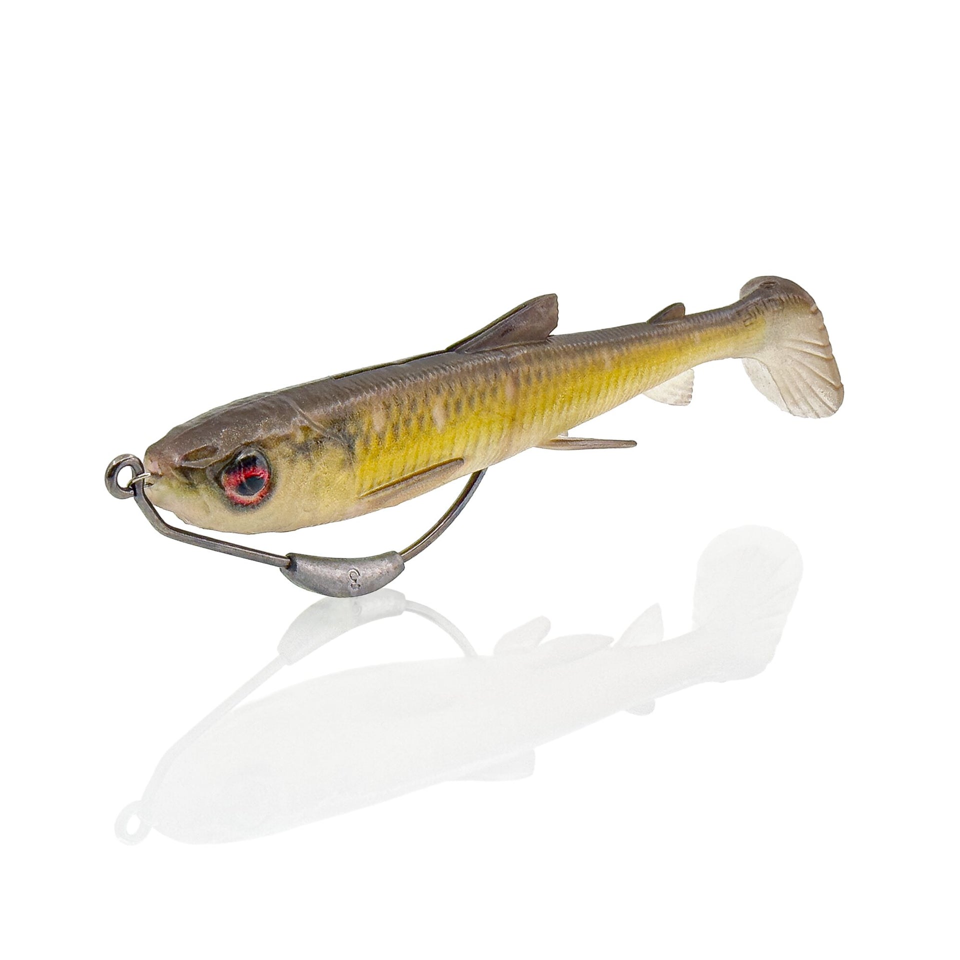 3D Whitefish Weedless Paddle Tail