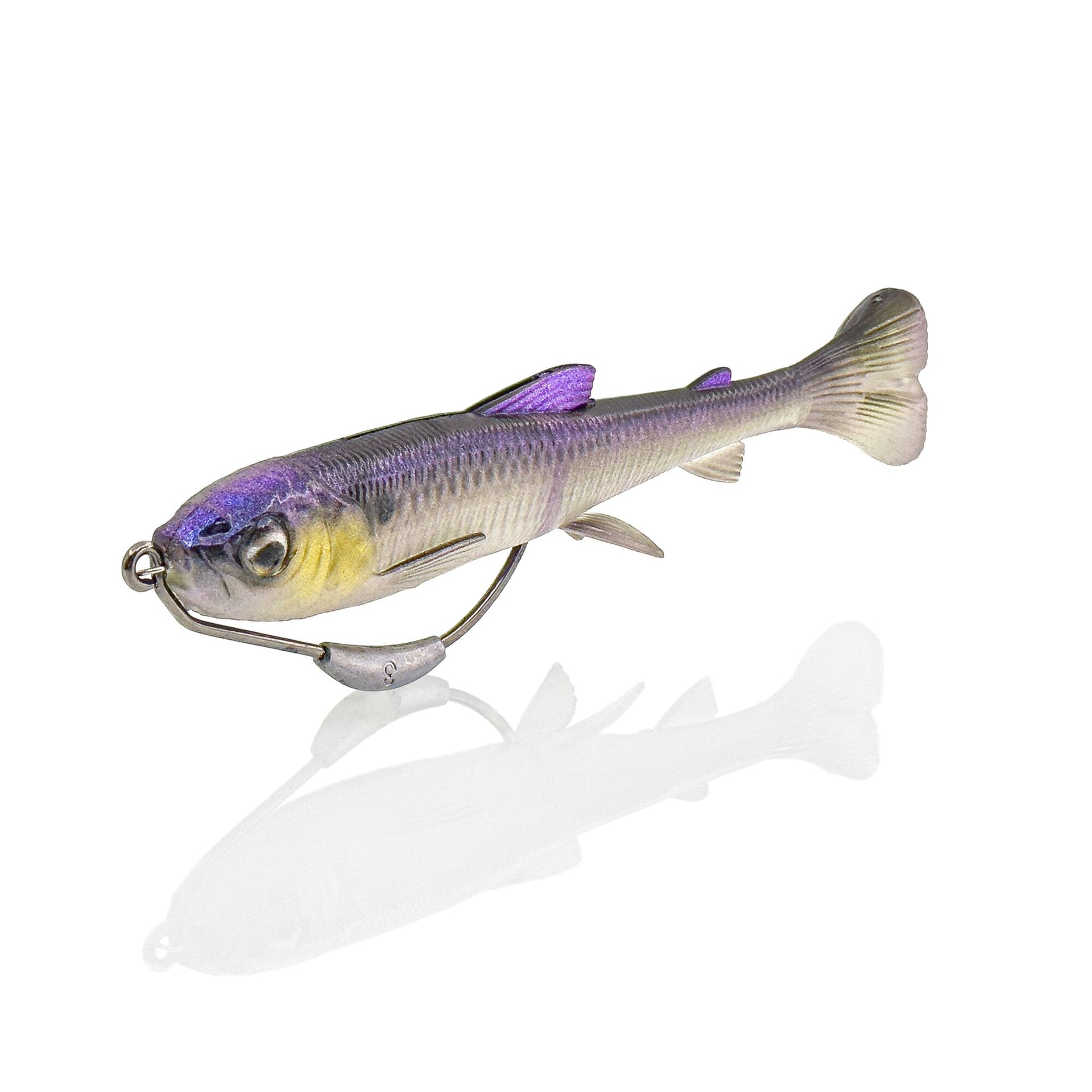 3D Whitefish Weedless Pulse Tail