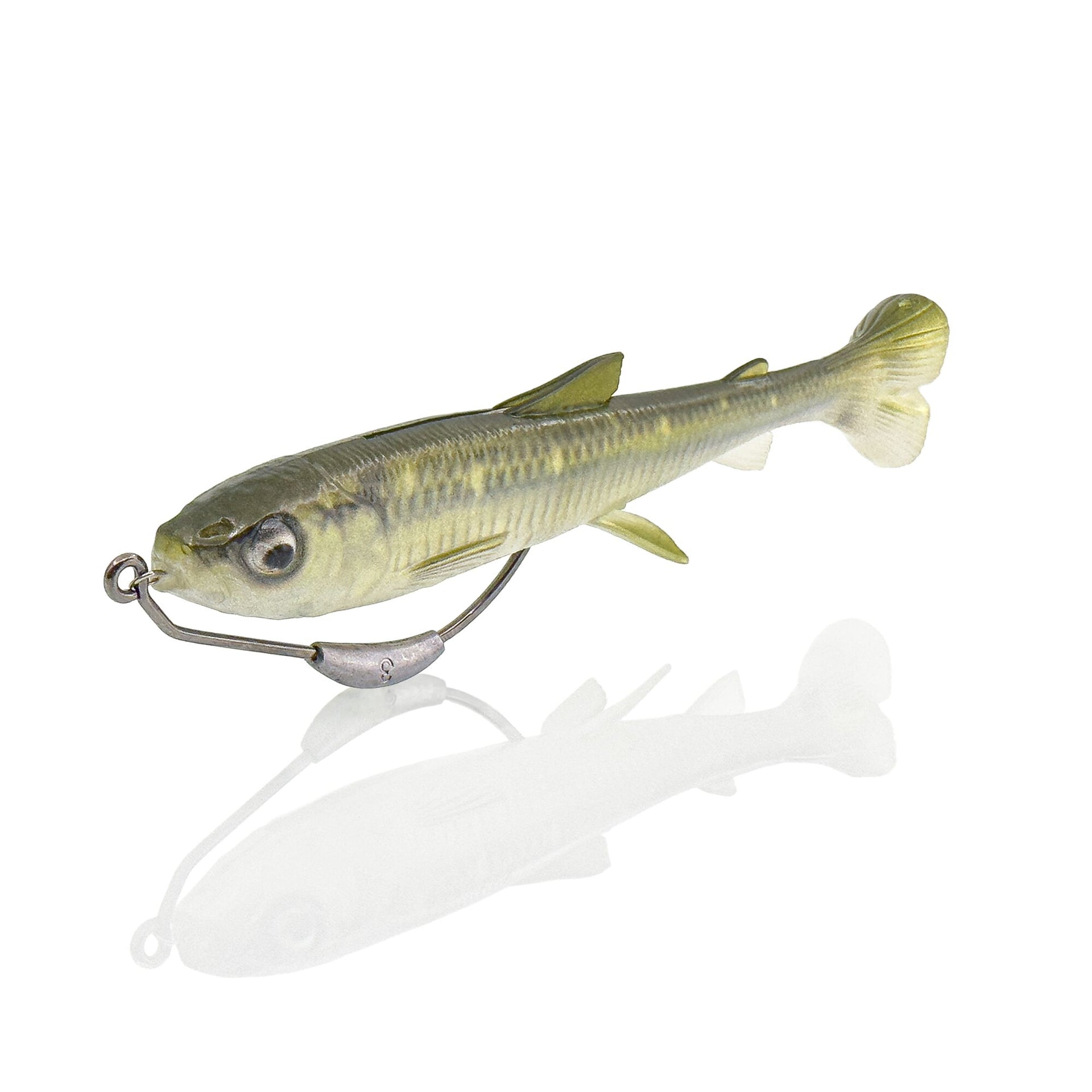 3D Whitefish Weedless Pulse Tail