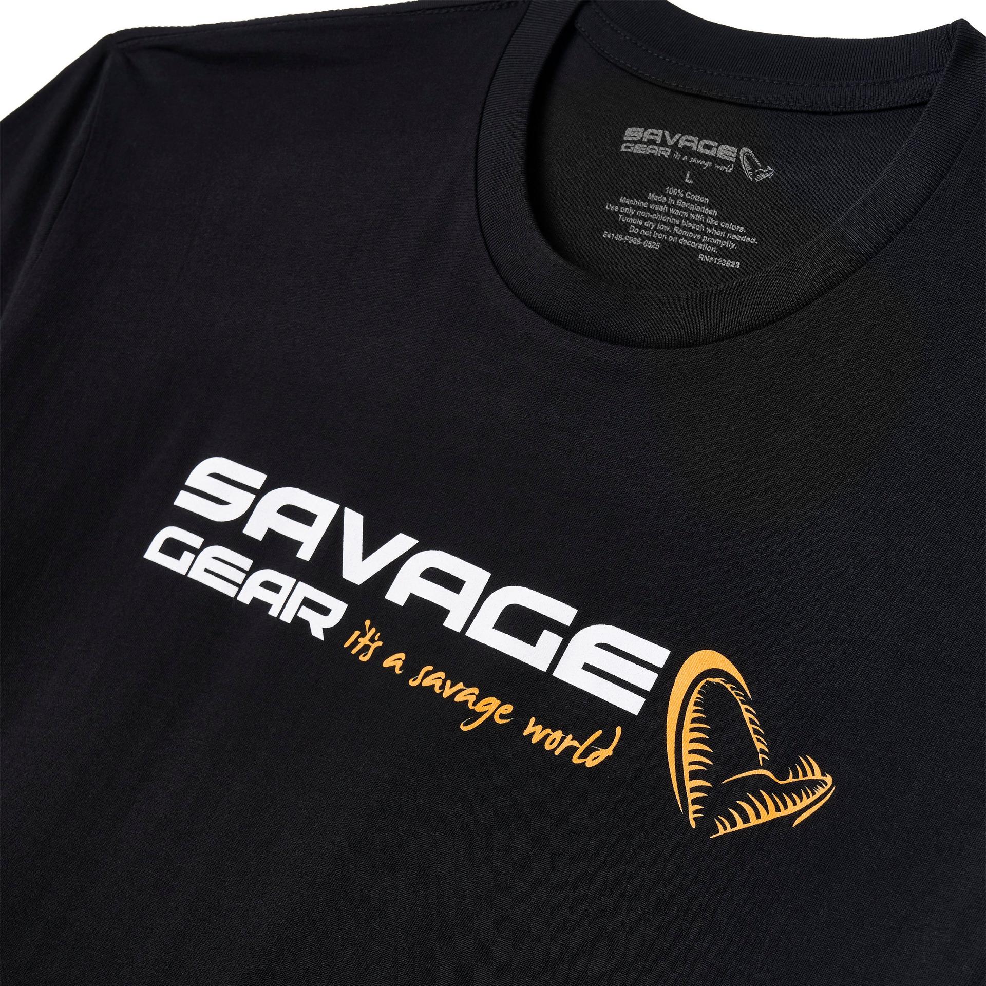 t shirt savage gear Logo Tee M