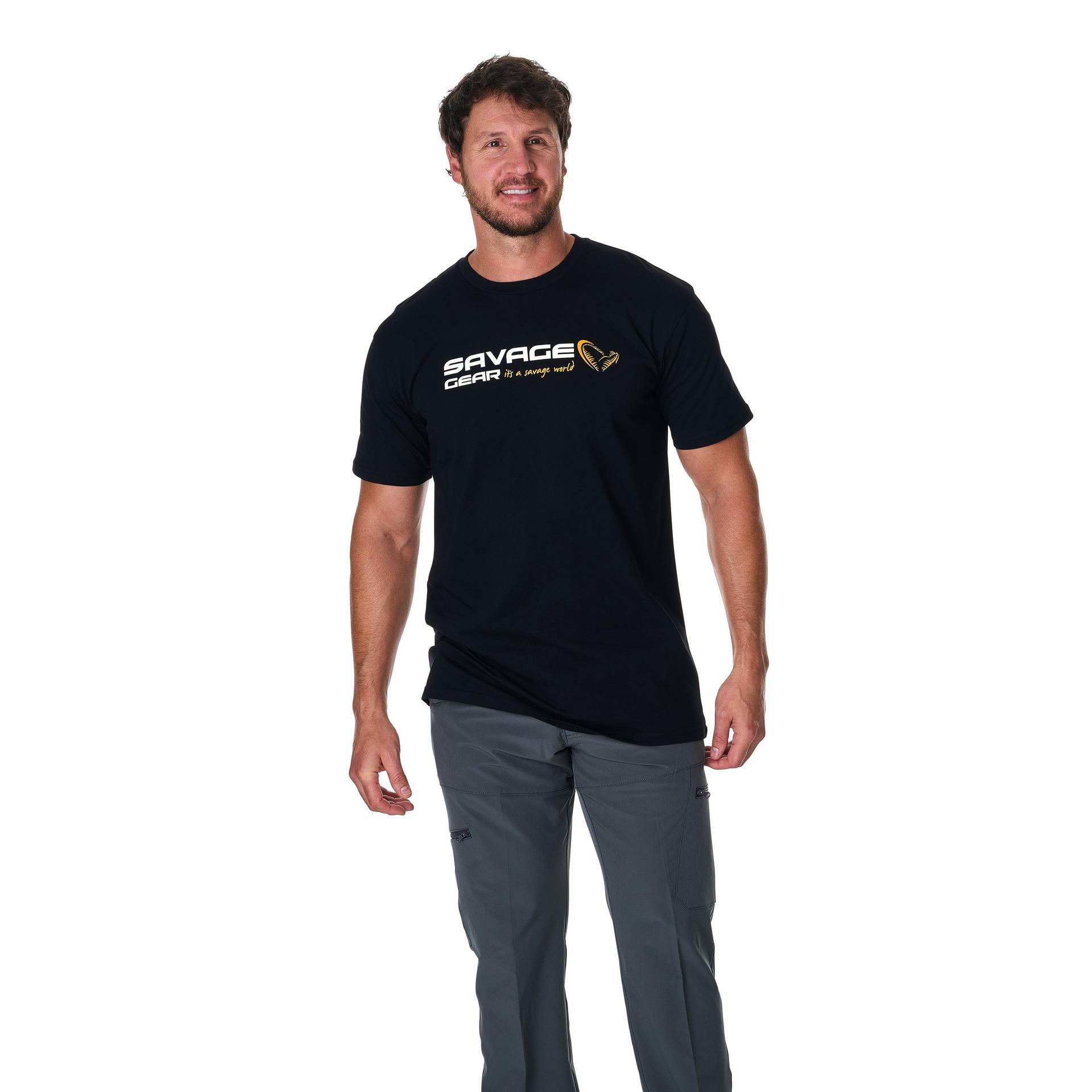 t shirt savage gear Logo Tee M